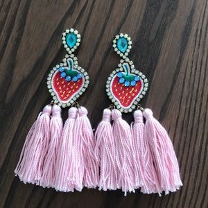 Museum of ice cream strawberry earrings